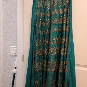 Indian bridal skirt